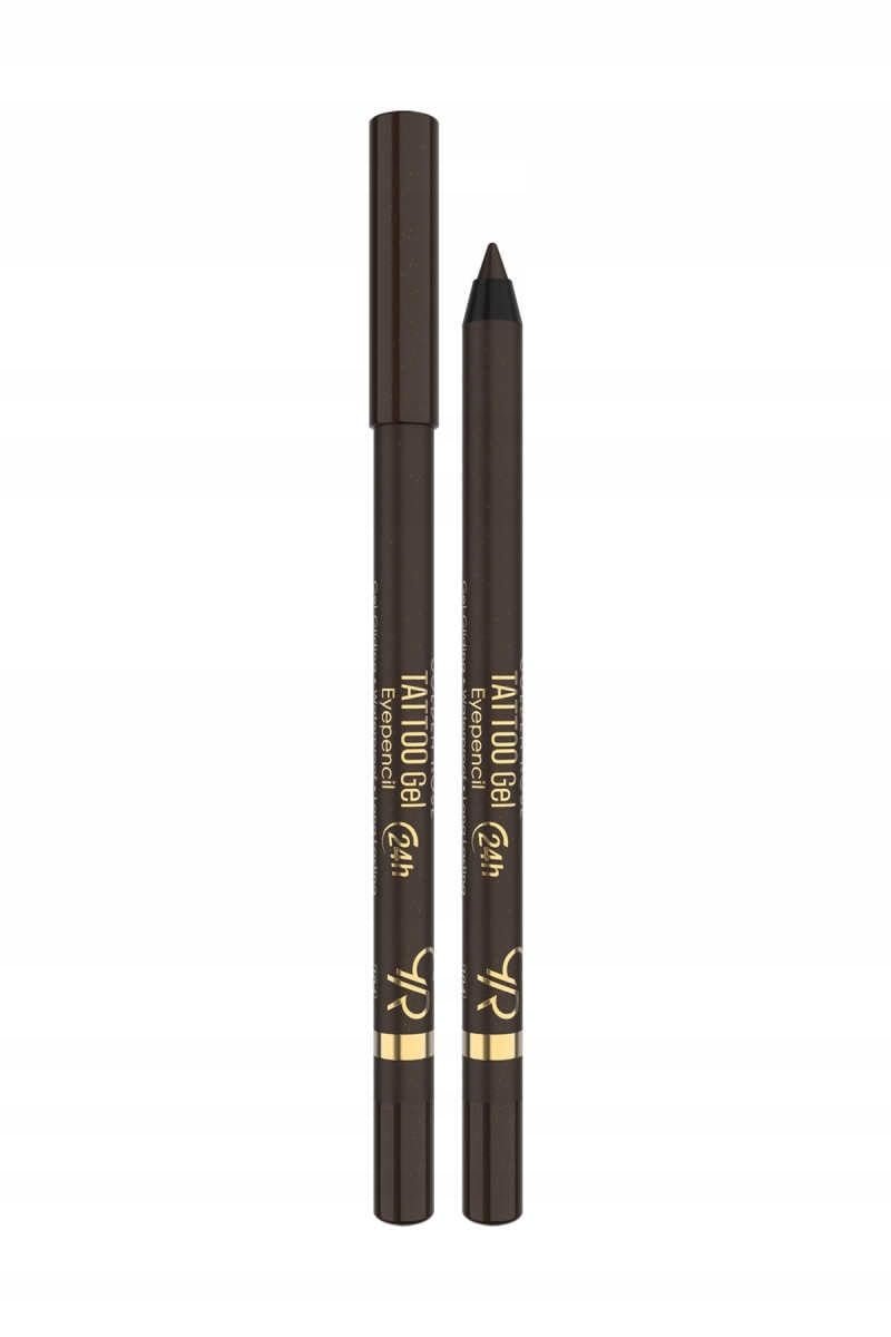 Golden Rose Tattoo Gel Eyepencil No: 104 Glitzy Brown - 24 Saat Kalıcı Suya Dayanıklı Jel Göz Kalemi