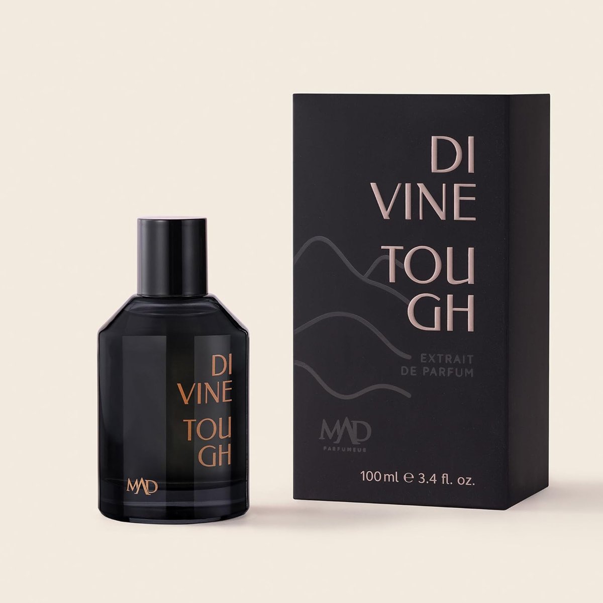 Divine Tough Extrait de Parfum 100 ml Erkek Parfüm – Armut, Sümbülteber ve Amber ile Odunsu, Çiçeksi
