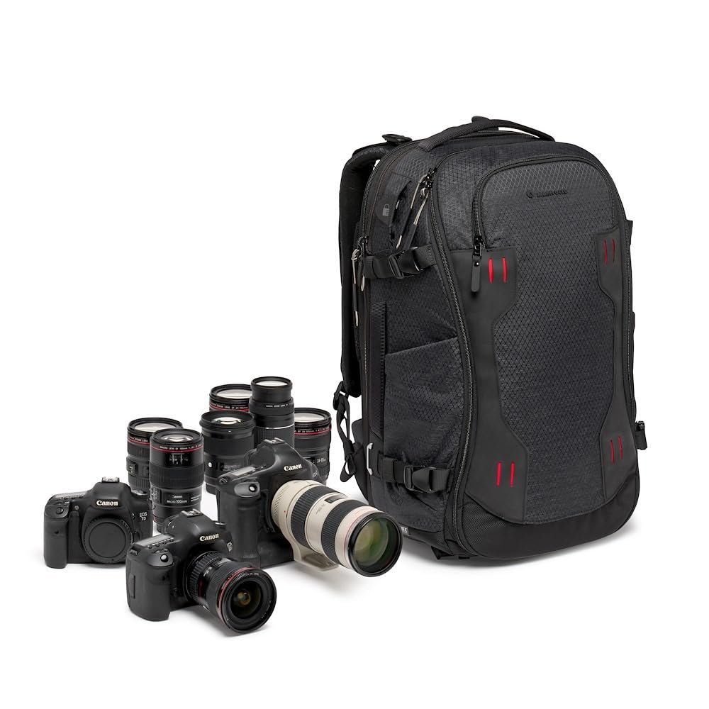 Manfrotto Pro Işık FlexLoader L, Refleks ve Aynasız Kameralar için Sırt Çantası, 3 Eksenli Gimbal Sa