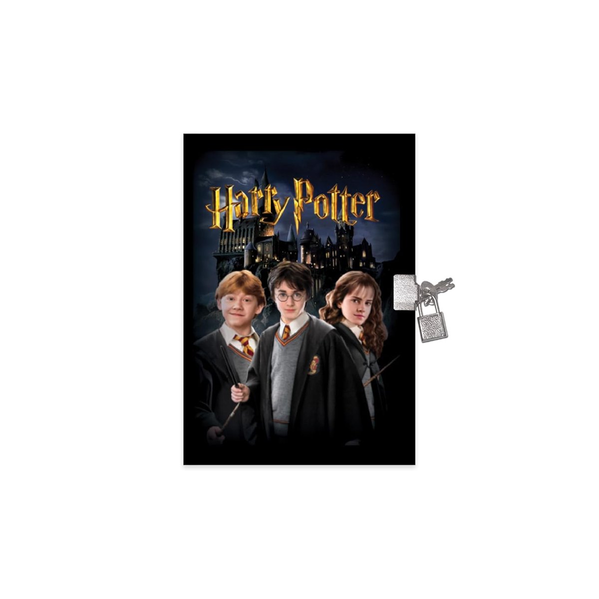 Keskin Color Harry Potter 14x20 80 Yapraklı Kilitli Hatıra Defteri
