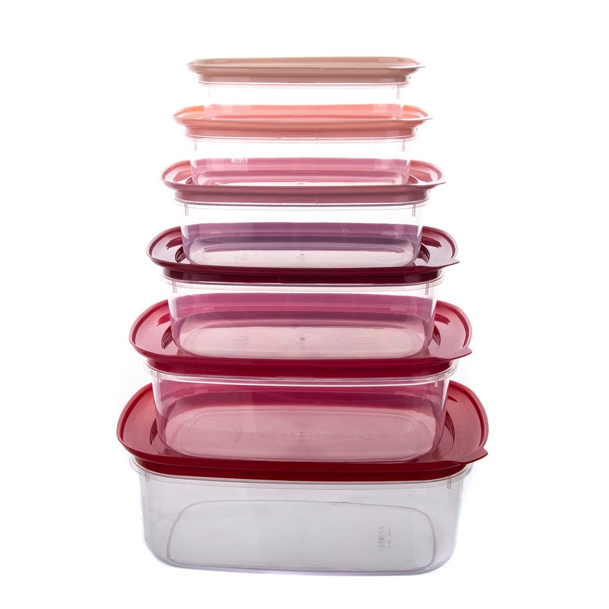 ULTRAFORM Nest Saklama Set Kırmızı 12 Parça