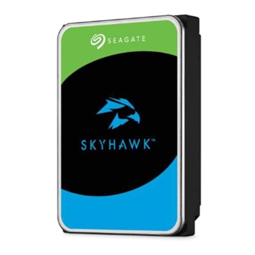 Seagate SkyHawk, 2 TB, Dahili Sabit Disk, 3,5" SATA 6 Gb/s, 256 MB Önbellek, DVR NVR Gözetleme Sistemi için, Video Depolama için, 3 yil Dahili Rescue Services (ST2000VX017)