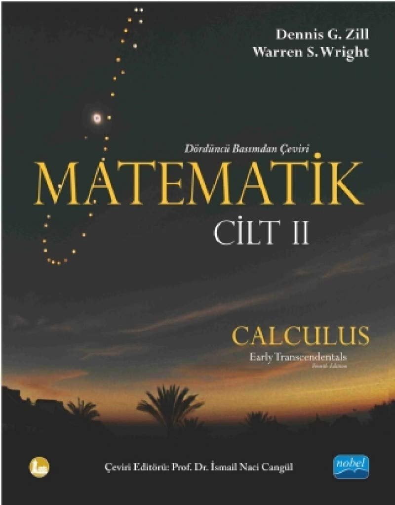 MATEMATİK CİLT 2 CALCULUS: Calculus Early Transcendentals