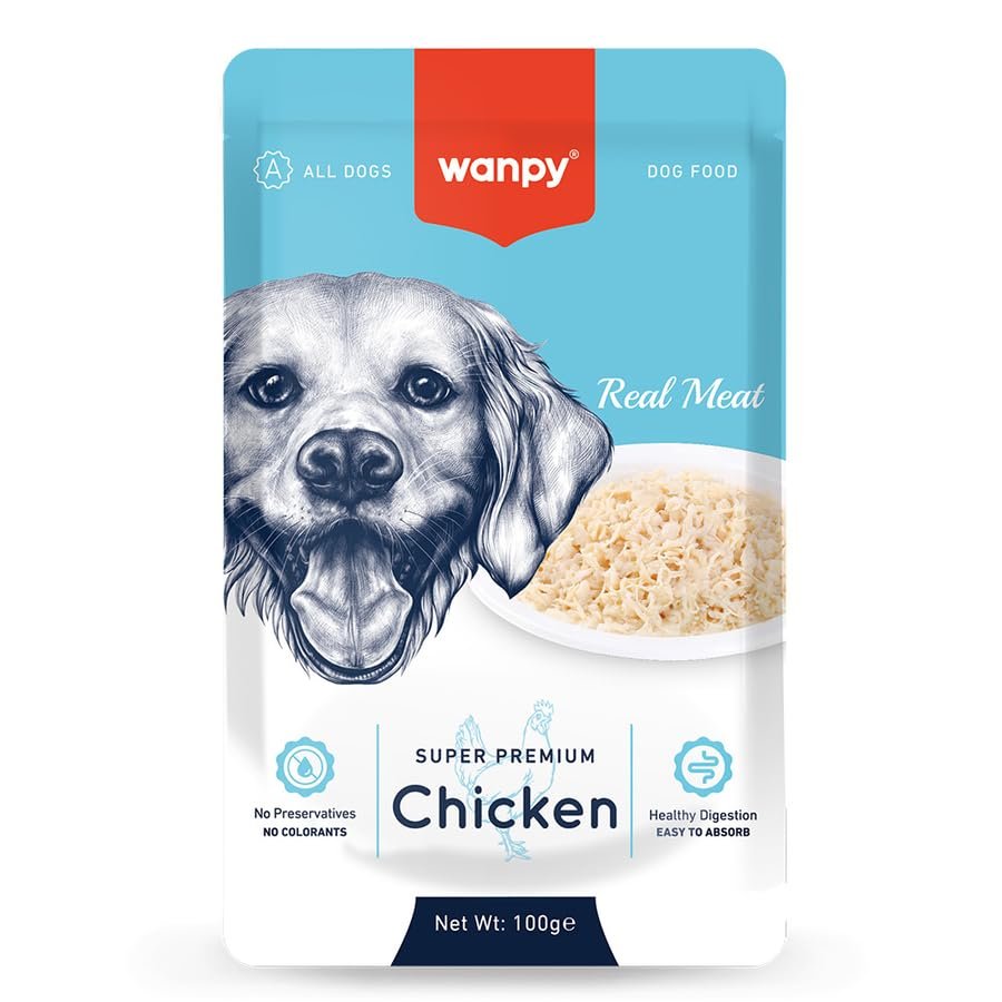 Wanpy Tavuklu Yaş Köpek Maması 100 G
