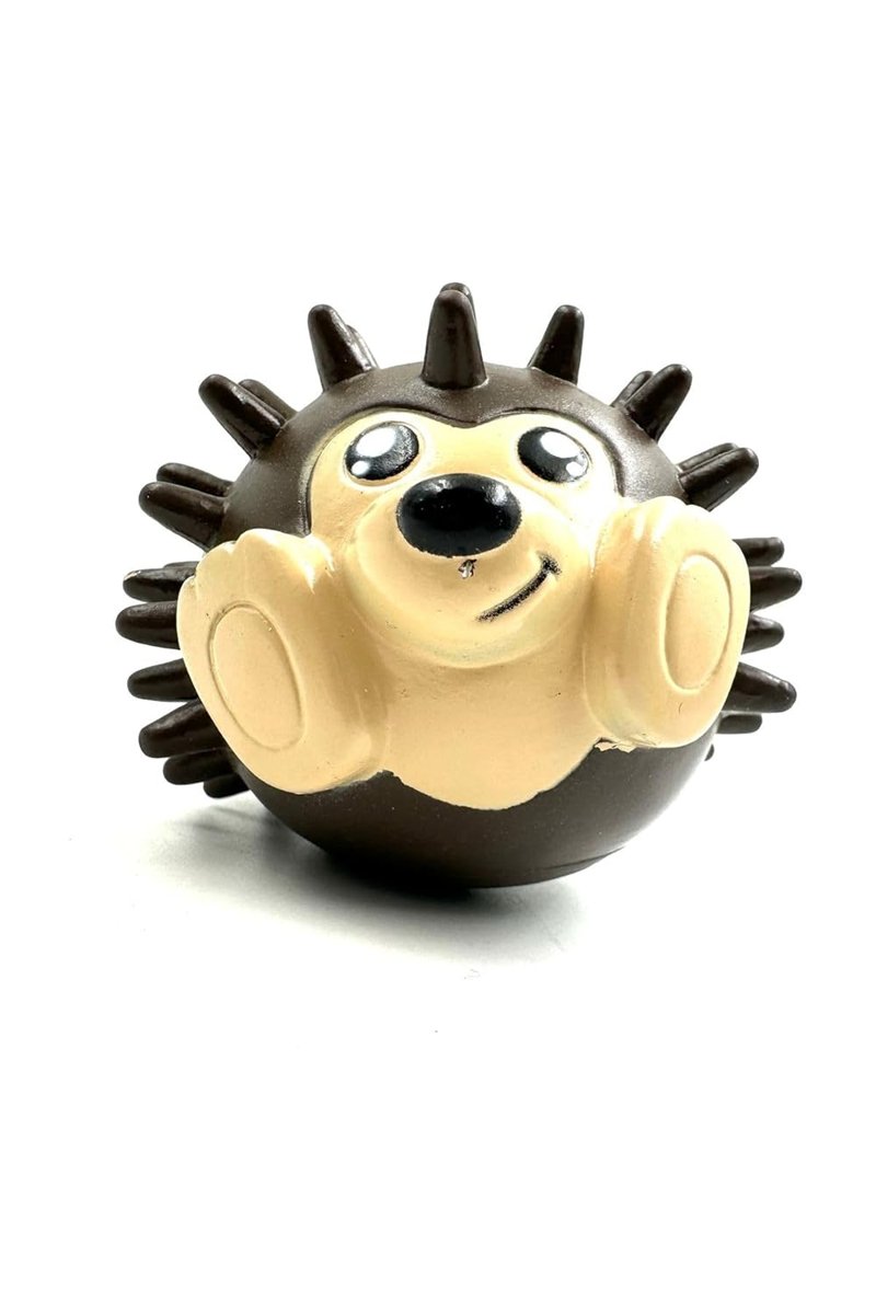 Sesli Kirpi Top Diş Kaşıyıcı Köpek Oyuncağı