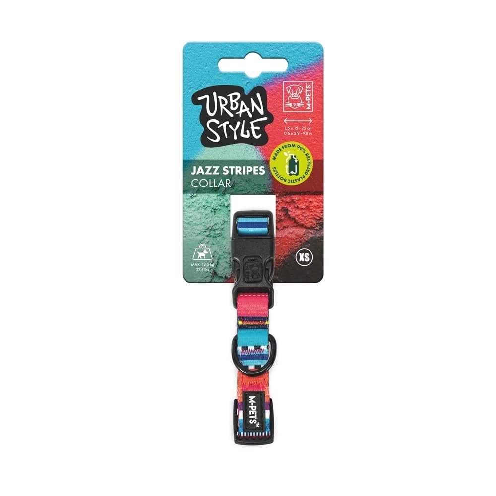 M-PETS URBAN STYLE JAZZ STRIPES BOYUN TASMASI (XS)
