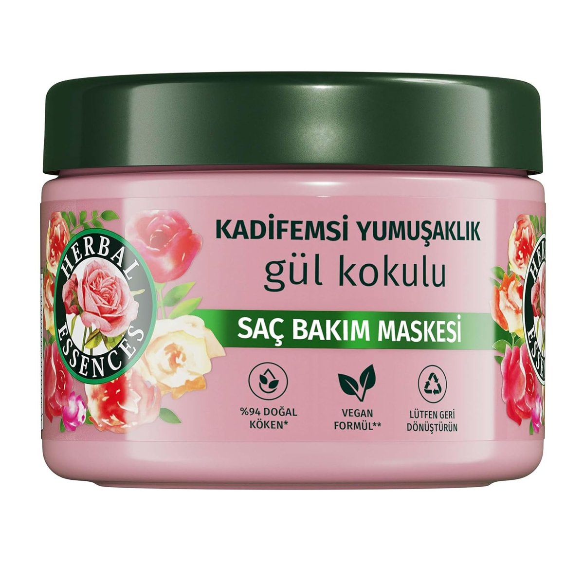 Herbal Essences Kadifemsi Yumuşaklık Gül Kokulu Saç Bakım Maskesi 300ml