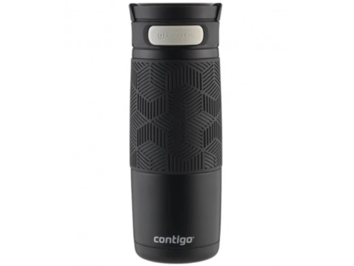 Contigo Metra Autoseal Termos Bardak 460 ml, Siyah, 5 Saat Sıcak, 12 Saat Soğuk tutma