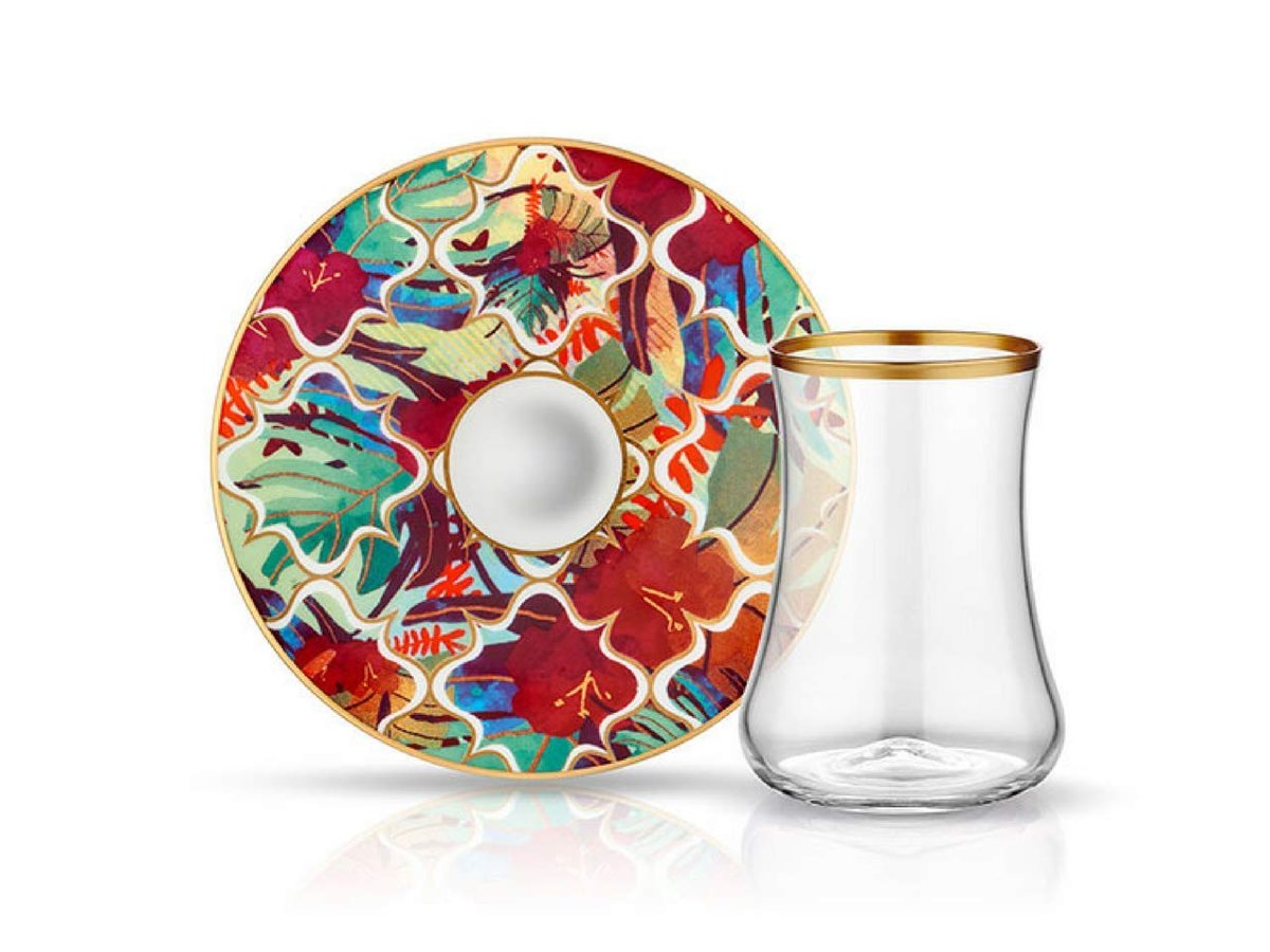 Koleksiyon Dervish Çay Seti 6'lı Tropic