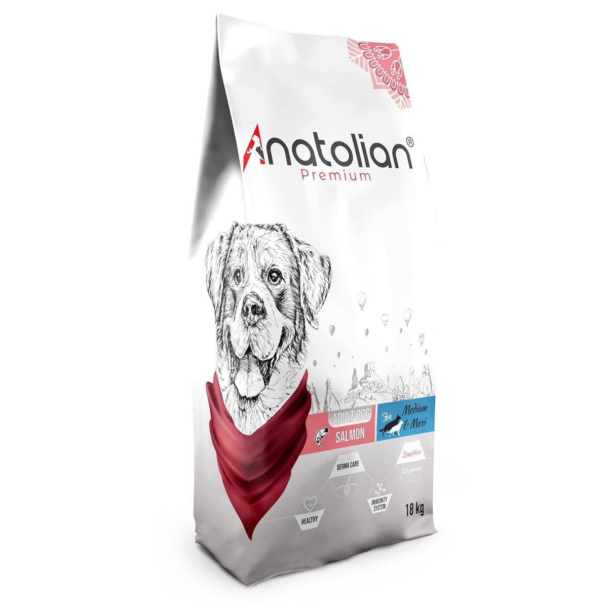 Anatolian Premium Somonlu Yetişkin Köpek Maması 18 kg