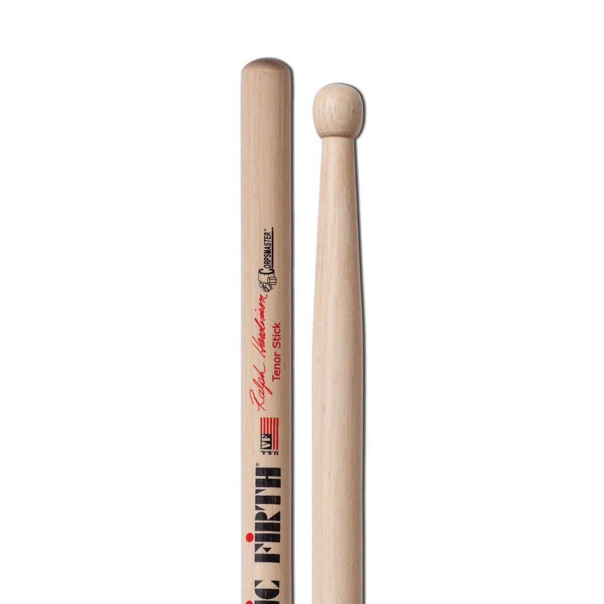 VIC FIRTH RHTS Drum-Stick "5A American Classic-Serie, Hickory,Wood-Tip\