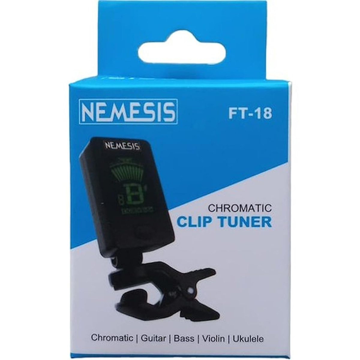 Nemesis Ft-18 Akort Cihazı Tuner Akort Aleti Klipsli FT-18