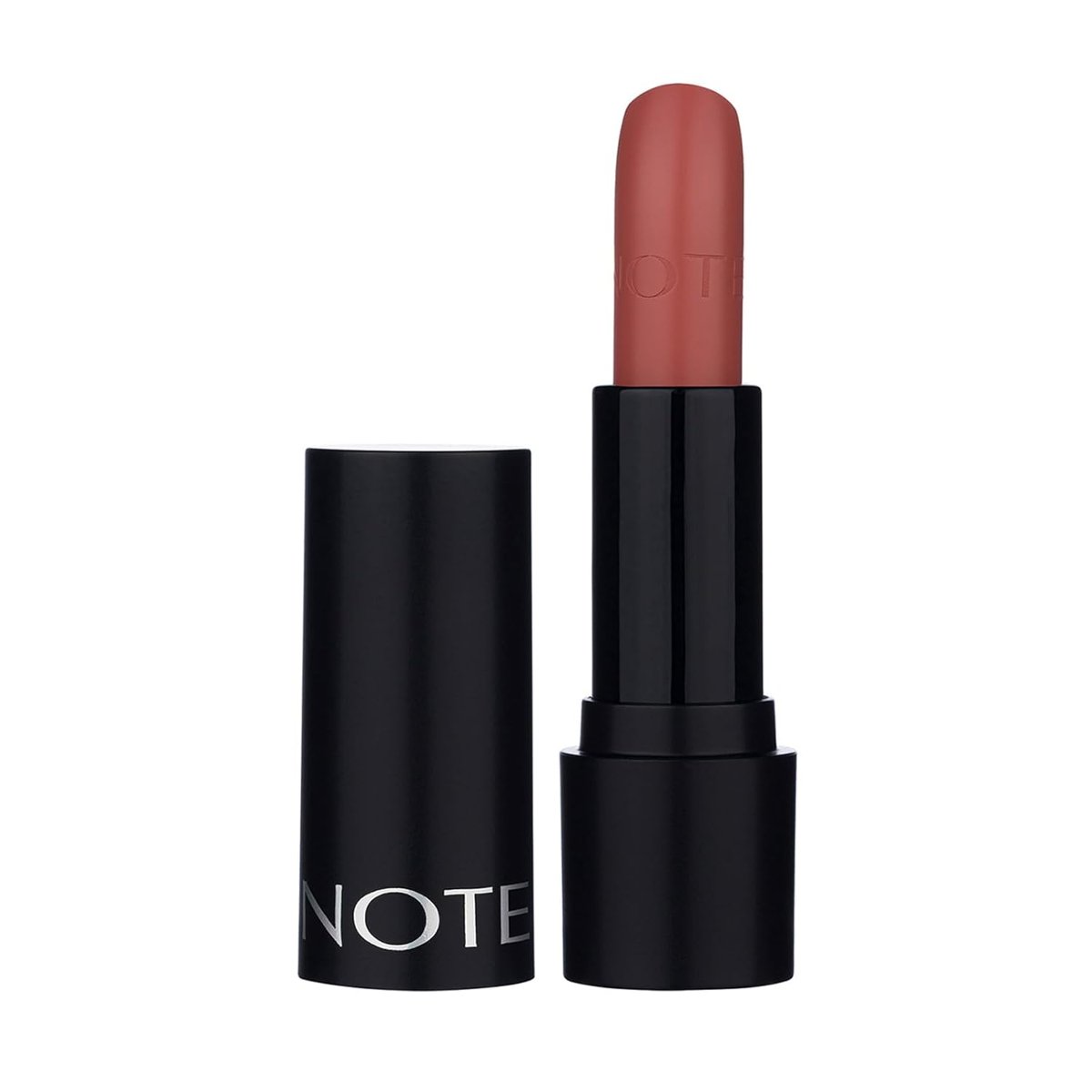 Note Cosmetics Deep Impact Lipstick 02 Optimistic Rose Kremsi Dokulu Yarı Parlak Ruj, Nude