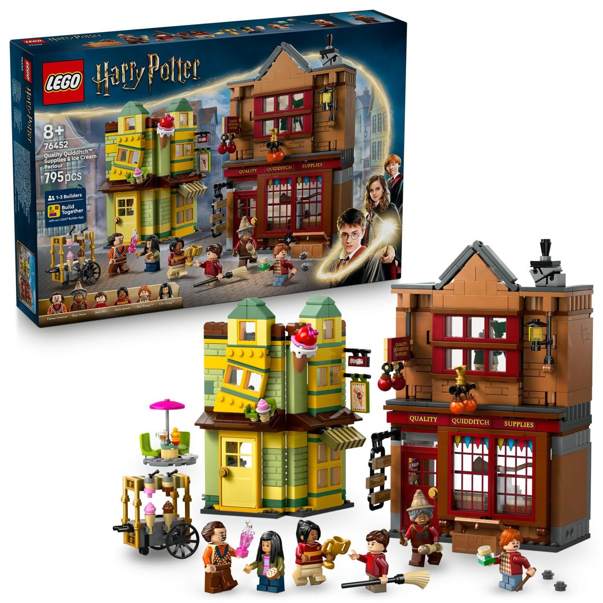 LEGO Harry Potter Kaliteli Quidditch Malzemeleri ve Dondurma Salonu 76452
