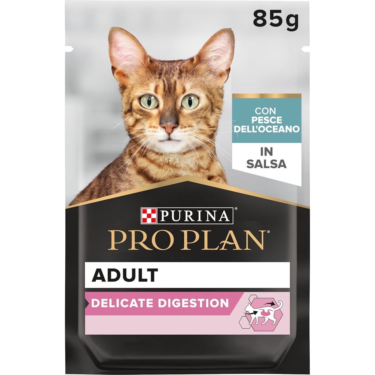 Purina Pro Plan Delicate Digestion Sos İçinde Okyanus Balıklı Yetişkin Kedi Maması 85gr Pouch x 26 A