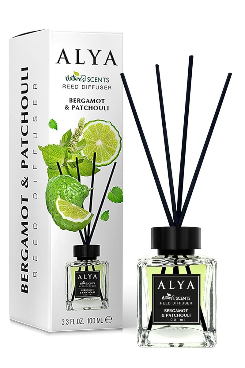 ALYA ALYA Nature's Scents Bergamot  Patchouli Bambu Çubuklu Oda Kokusu - Bergamot  Paçuli Kokusu