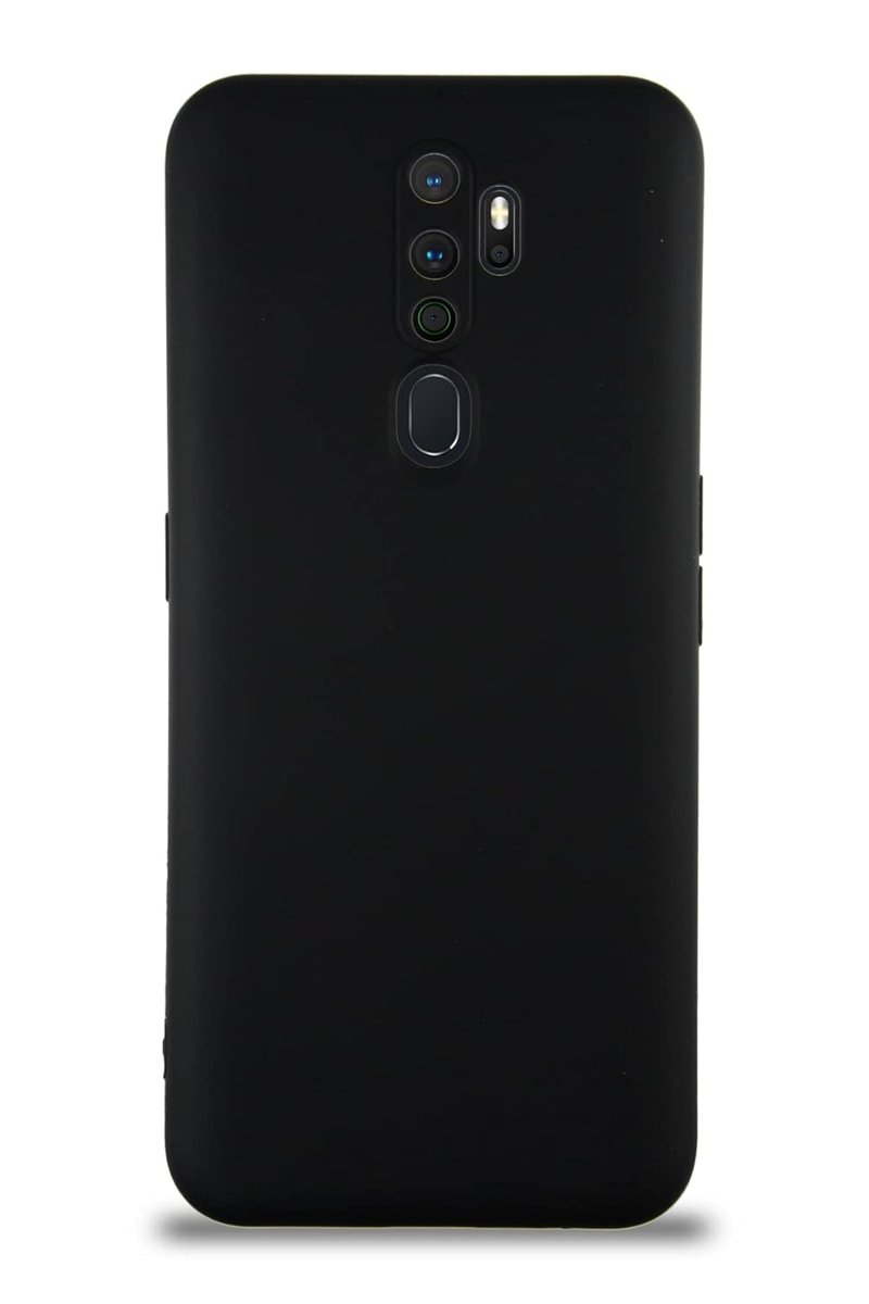 KZY İletişim Oppo A5 2020 ile Uyumlu Kapak ile Uyumlu İçi Kadife Kamera Korumalı Lansman Silikon Kıl