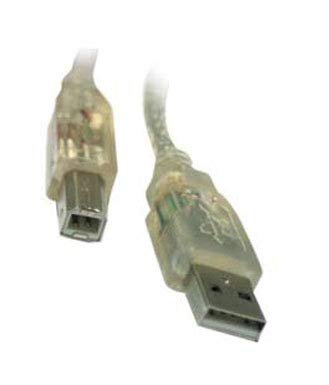 S-link SL-U2007 Usb2.0 7m Şeffaf Yazıcı Kablo