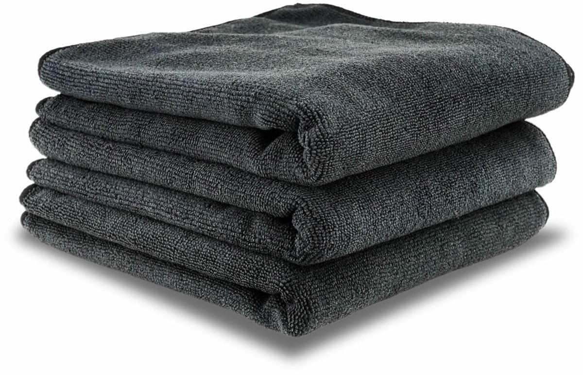 mikro lüks mikrofiber Microlüks Tank Bezi 50x70 cm Süper Emici Kalın Havlu, Oto Kurulama ve Temizlik Bezi (3lü Paket) (3)
