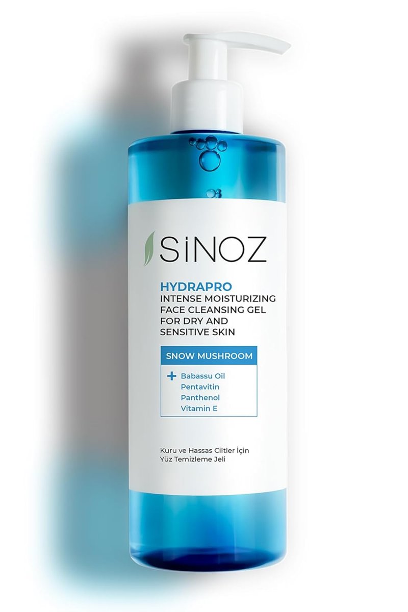Sinoz Hydrapro Kuru ve Hassas Ciltler için Nemlendiricili Yüz Temizleme Jeli 400 ml