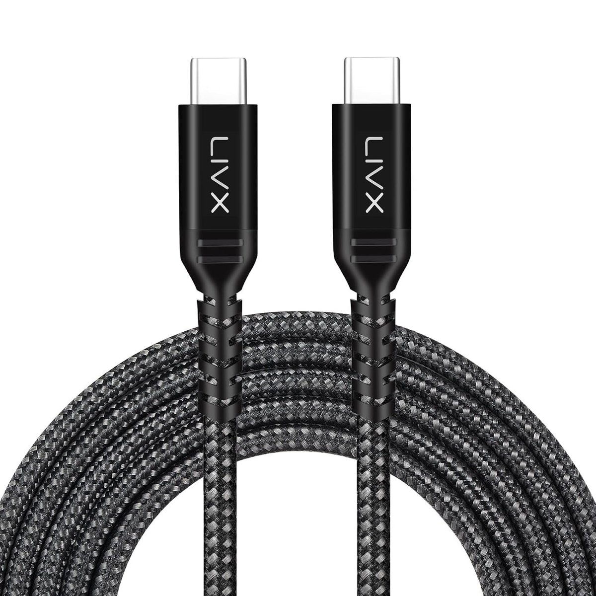 LivX Special 100W Type C to Type C 2 metre Örgülü Hızlı Şarj Kablosu YCT-02