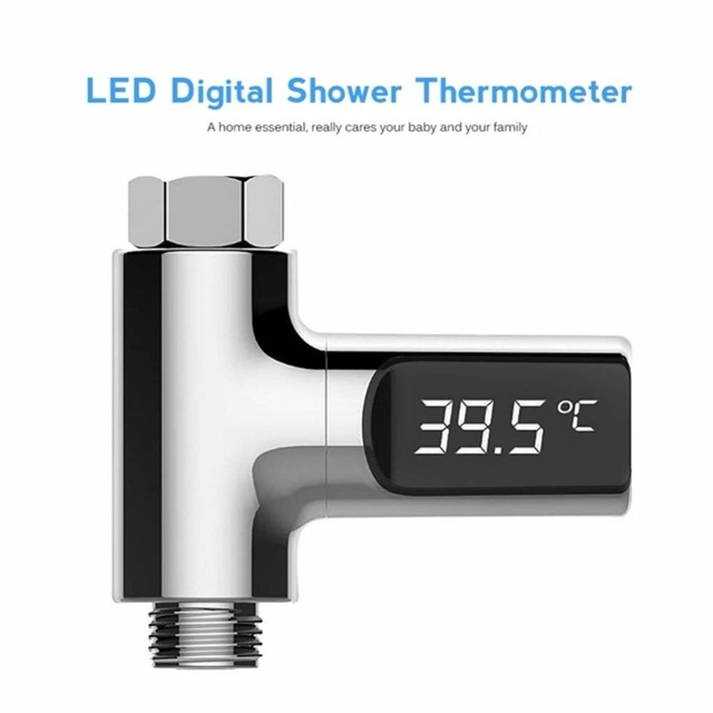 Valkyrie Dijital Led Monitörlü Mutfak Banyo ve Duş Termometresi
