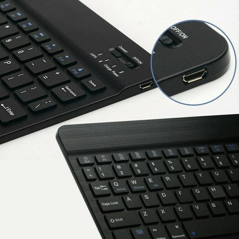 Valkyrie Bluetooth Ios Ipad Android Windows Uyumlu Klavye Mouse Seti - Sessiz - Şarjlı - Combo - Ultra İnce - Türkçe - Kablosuz Siyah