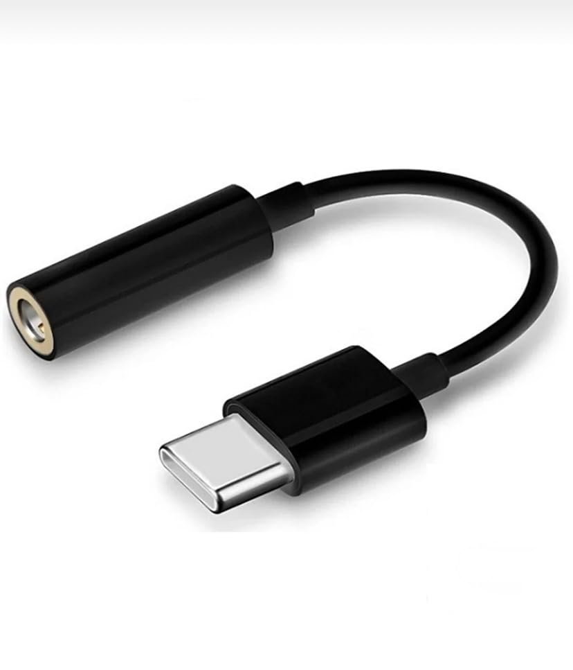 Type C to Aux Kulaklık Adaptörü Samsung uyumlu Type C to 3.5mm Dijital Dönüştürücü Kulaklık Adaptörü Samsung Galaxy için S26 S25 S22 S21 S20 S10 A26 A16 A37 A57 için uyumlu Apple iPad Pro Uyumlu