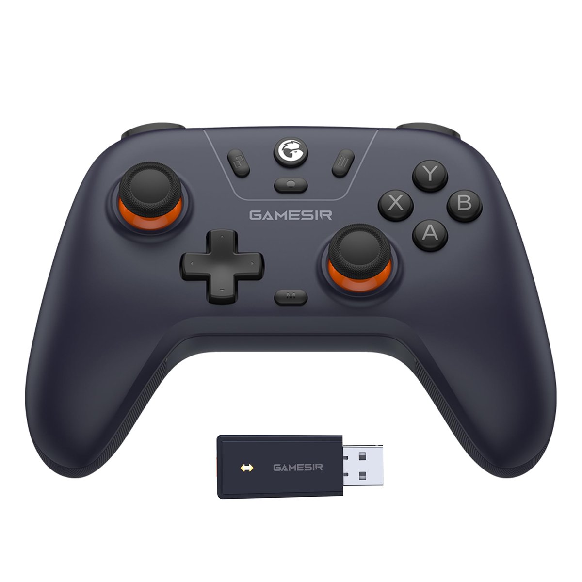GameSir Nova Lite Çoklu Platform Kablosuz Oyun Kumandası, PC, Steam, Switch, iOS ve Android Uyumlu Hall Effect 20Hz Turbo (Space Purple)