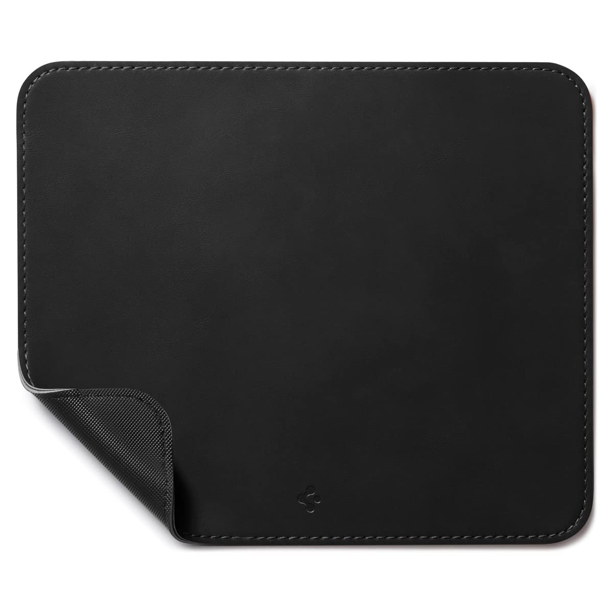 Spigen Regnum Orta Boy 25x21cm Mouse Pad Vegan Deri LD301 Siyah - APP04760 (Spigen TR Garantili)