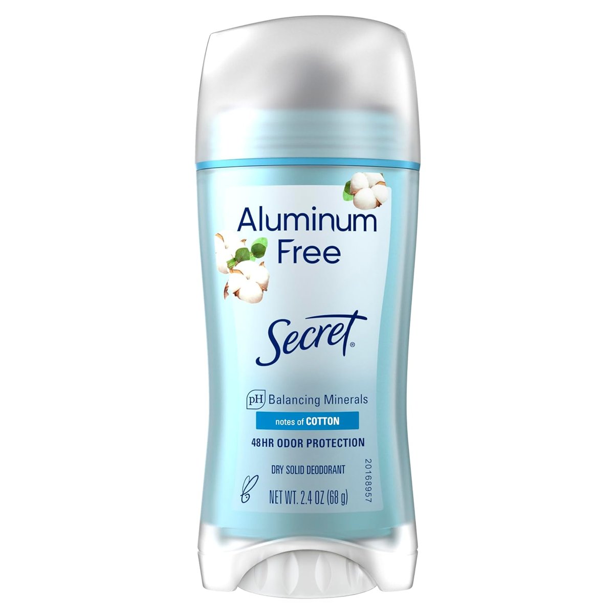 Secret Aluminum Free Cotton Koltuk Altı Deodorant Stick 68GR