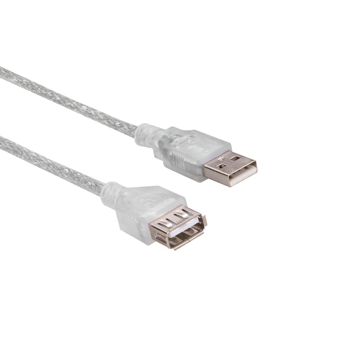 S-link SL-AF2005 Usb2.0 5m Şeffaf Uzatma Kablo