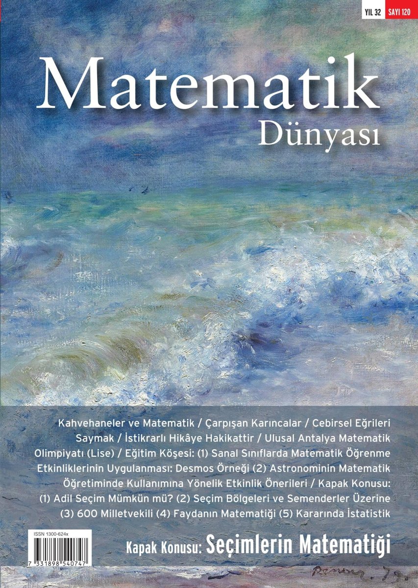 Matematik Dünyası Sayı:120