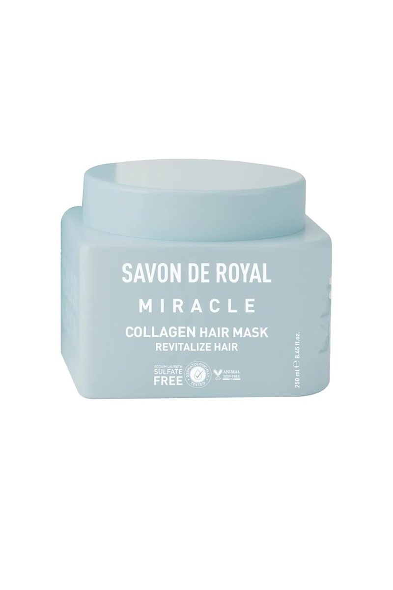 Savon De Royal Miracle Saç Bakım Maskesi 250 ml | Ince Telli Saçlar | Canlandırıcı Etkili | Kolajen