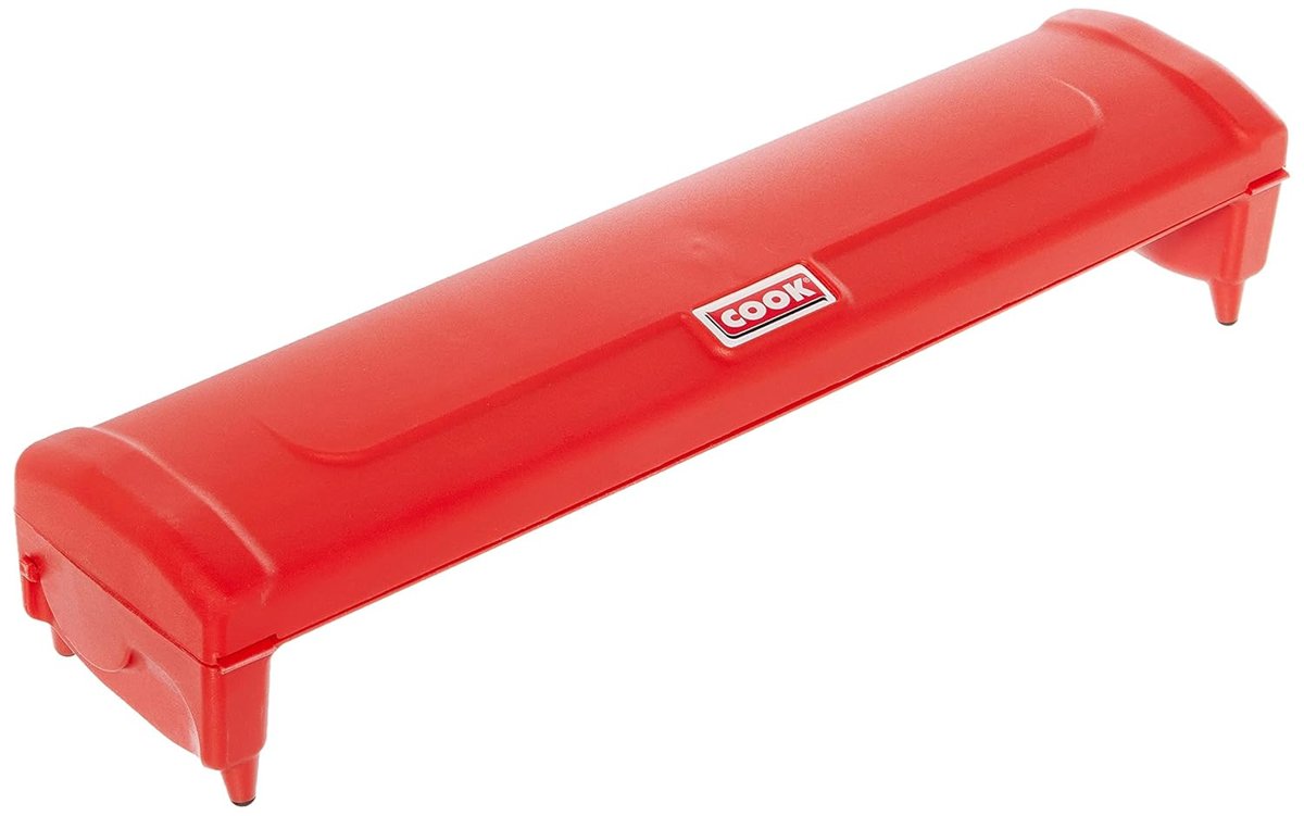 Cook BasKes Streç Film Kesme Aparatı, 30 cm x 30 m, Kırmızı
