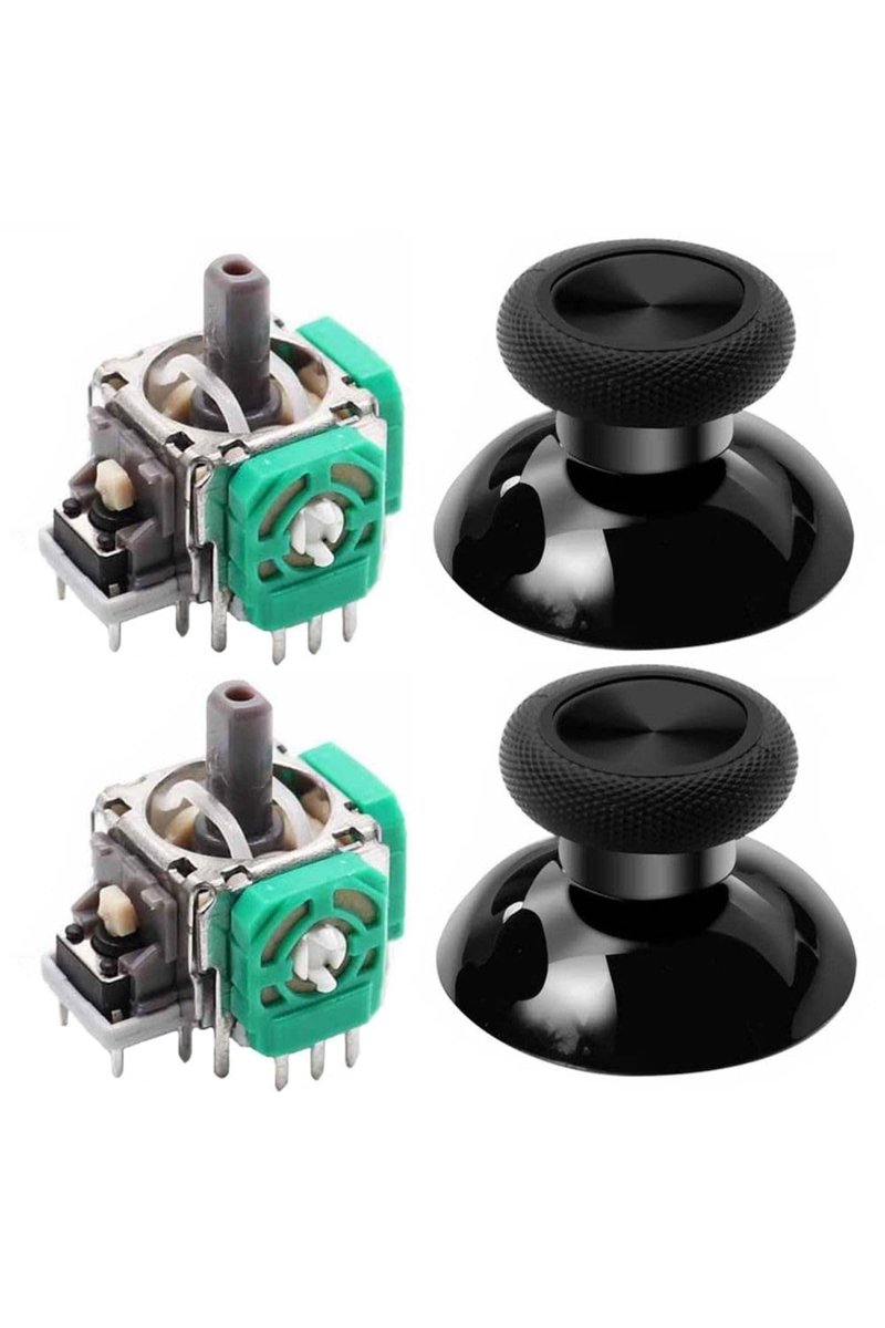 Xbox One Uyumlu Analog Motor ve Topuz Seti 2+2 Xbox One Kol Analog Tamir Seti Yedek Parça