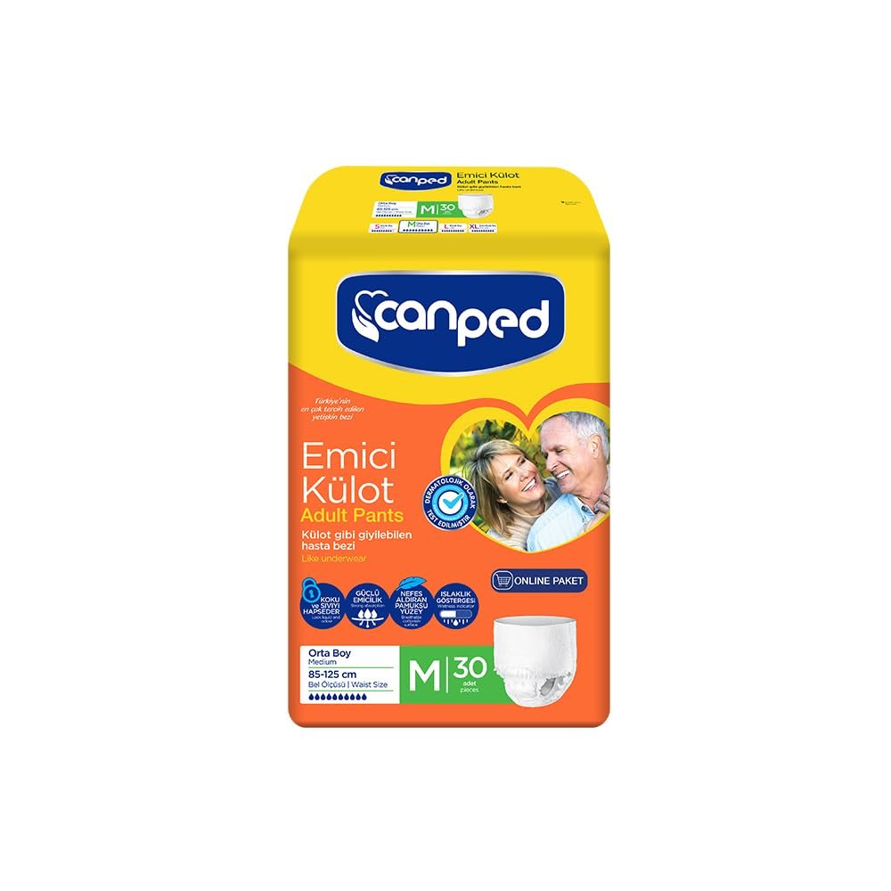 Canped Emici Külot Orta (M) 30 Adet