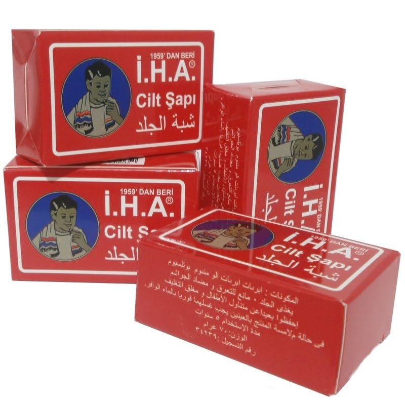 İHA Cilt Şapı, 70 gr, 4 Adet, Ter Kokusunu Önlemeye Yardımcı Olur, Tıraş Sonrası Tahrişi Azaltır, Ci