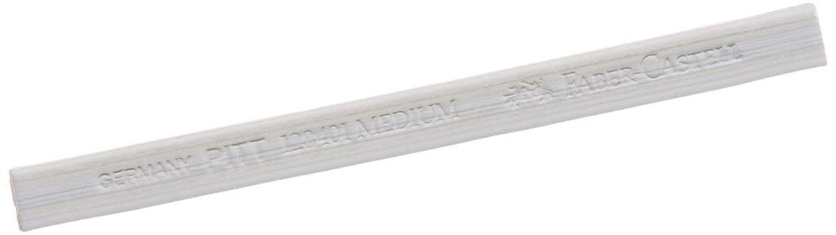 Faber-Castell Pitt Monochrome Eskiz Pastel Beyaz Orta Sert