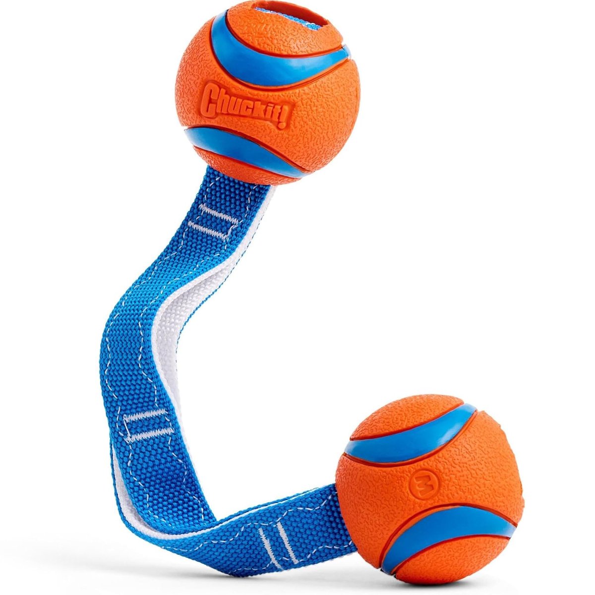 Chuckit! Ultra Duo Tug 2'li Köpek Çekiştirme Topu (Orta Boy)