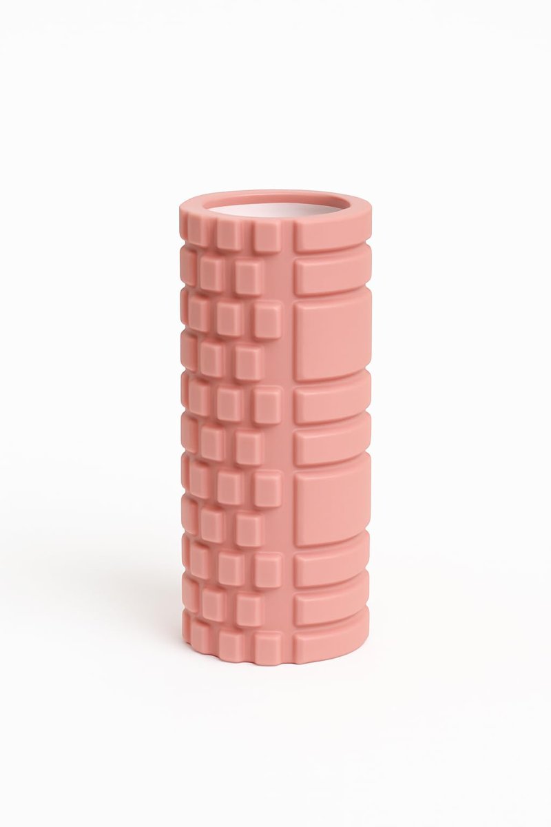 SUNYOGA Foam Roller Masaj Rulosu – Yoga, Pilates, Fitness ve Fizyoterapi İçin EVA Köpük Masaj Aleti