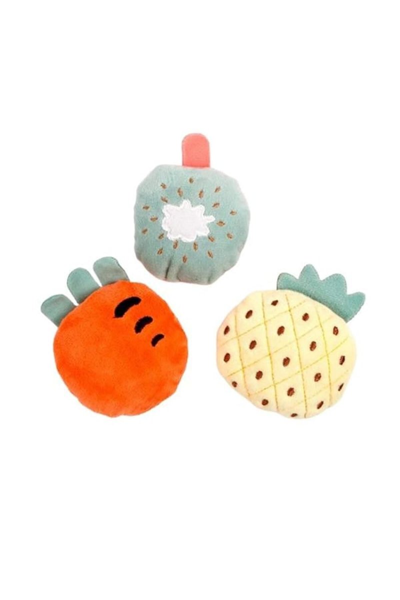 Glipet Peluş Doldurulmuş Meyve Kedi Oyuncağı 8 Cm