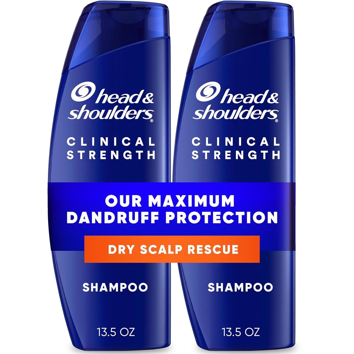 Head  Shoulders Klinik Kepek Savunması + Kuru Saç Derisi Kurtarma Şampuanı 13 oz İkiz Paket