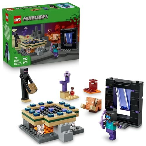 LEGO Minecraft Nether ve End Geçidi Yolculuğu 21584