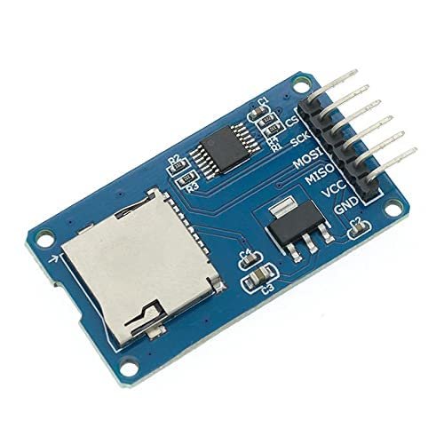 Micro Sd Kart Modülü Hafıza Kartı TF Kart Microsd Bellek Memory SPI Okuyucu Mikro Sd 3.3V 5V Arduino