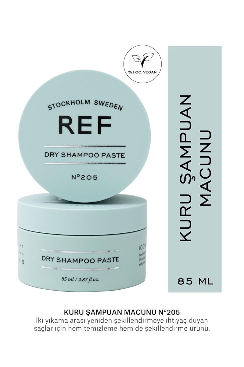 REF STOCKHOLM-Ref Dry Shampoo Paste 85 Ml Kuru Şampuan Macunu