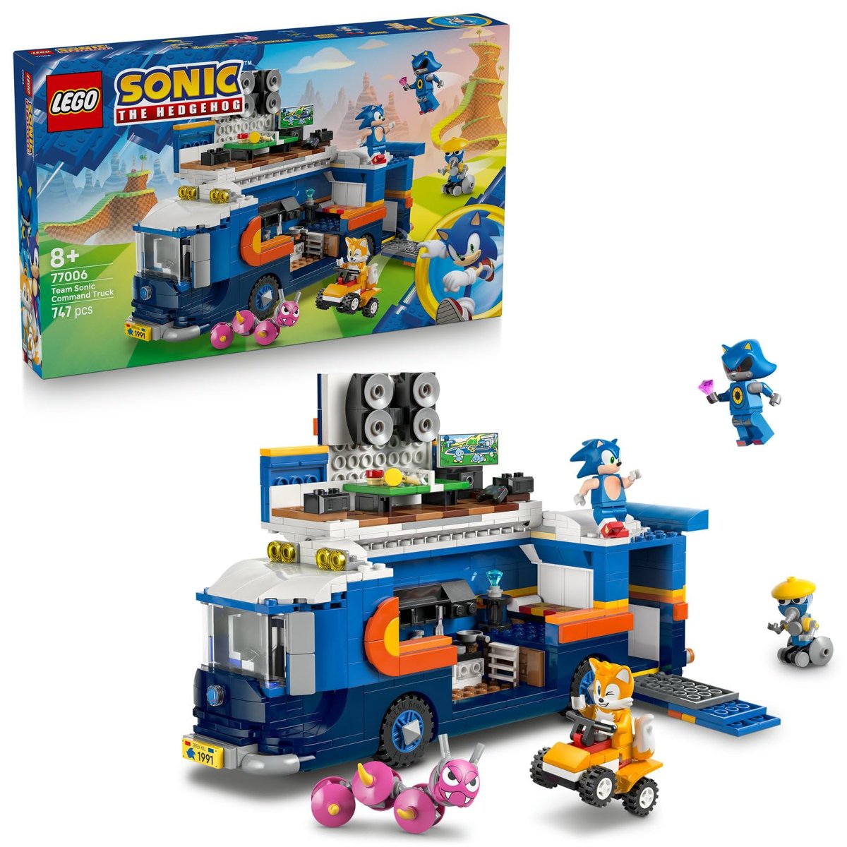LEGO Sonic the Hedgehog Sonic Takımı Komuta Kamyonu 77006