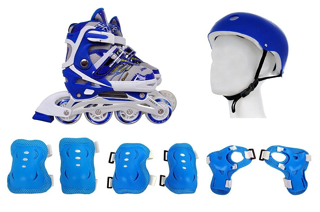 Xslide Inline Paten Set, Mavi