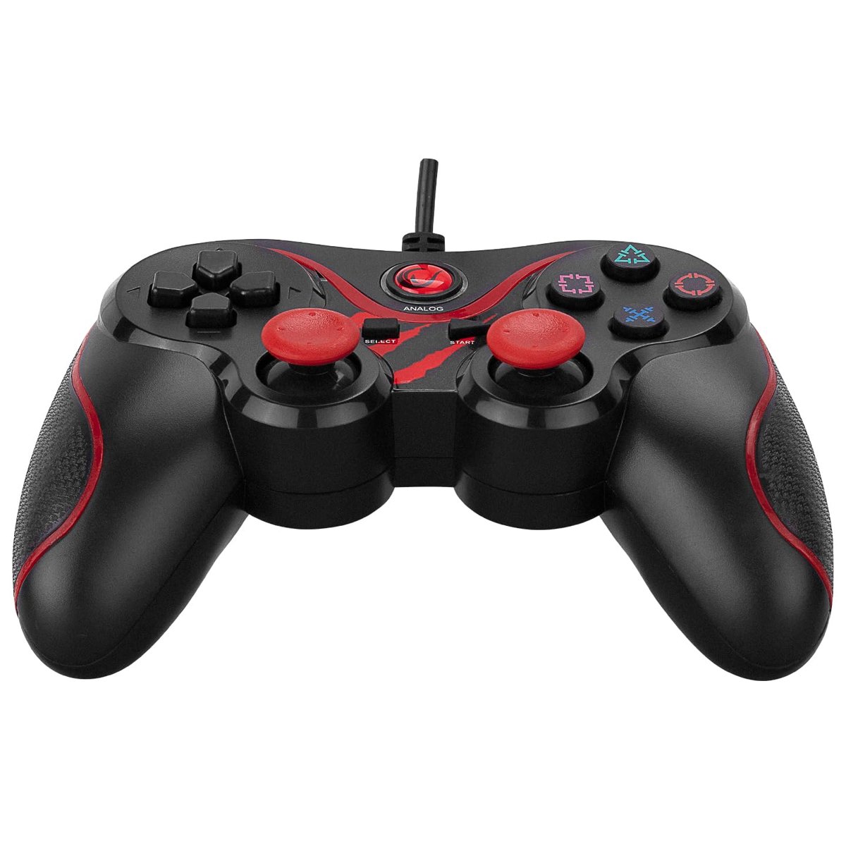 Snopy Rampage SG-R601 PS3/PC Kırmızı USB 1.8m Joypad