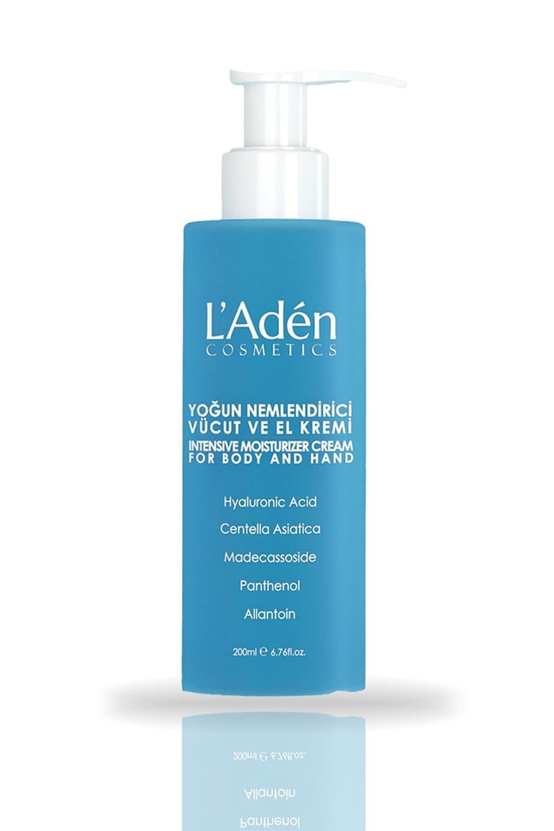 L'Adén Cosmetics Onarıcı ve Yoğun Nemlendirici El ve Vücut Bakım Kremi 200 ml